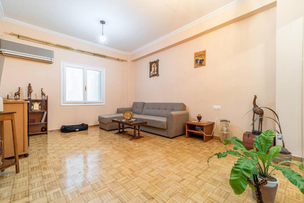 Ferienwohnung Modern African-Inspired Flat Athen Exterior foto