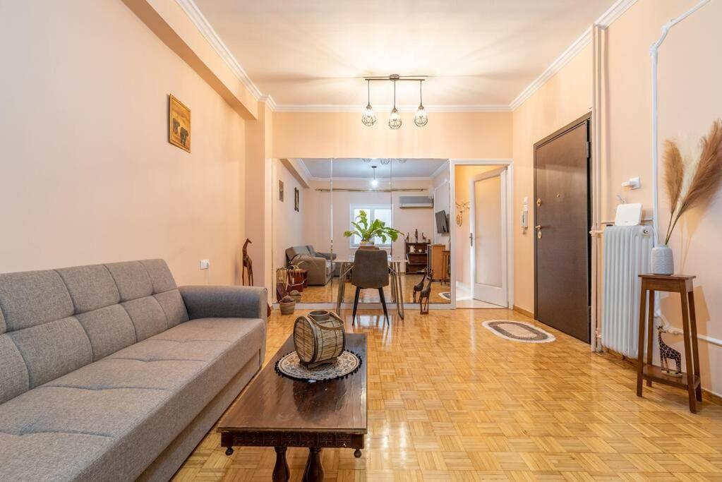 Ferienwohnung Modern African-Inspired Flat Athen Exterior foto